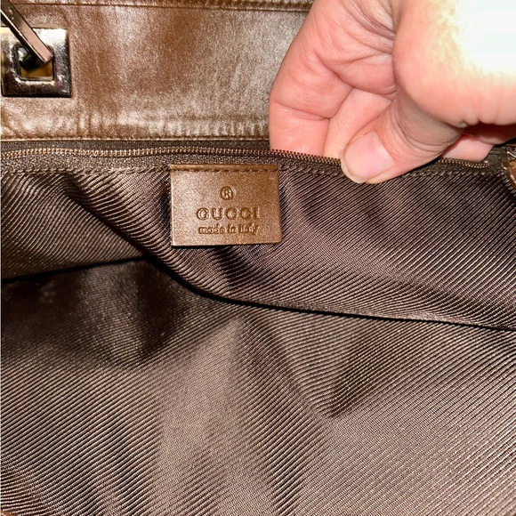Gucci Vintage Authentic GG Monogram Vertical Tote Bag. Excellent Condition - Picture 11 of 16
